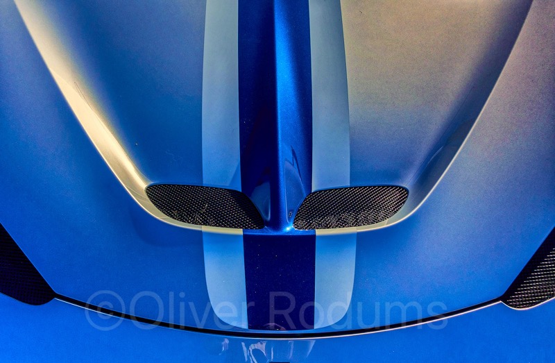 Ferrari Hood Reflections, Photograph